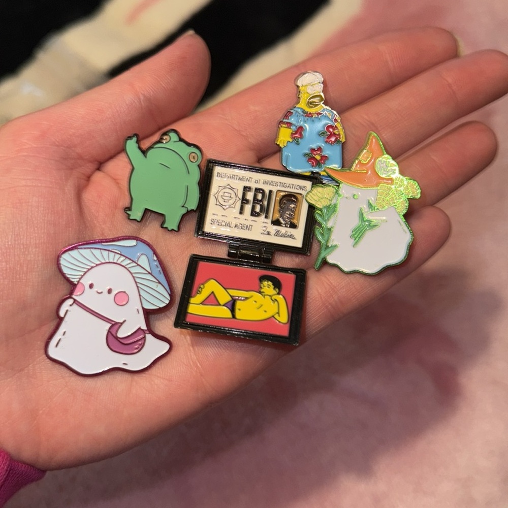 Colorful Enamel Pin Set